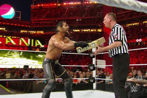 wrestlemania 31 results|WrestleMania 31 results: Seth Rollins stuns WWE as he cashes .